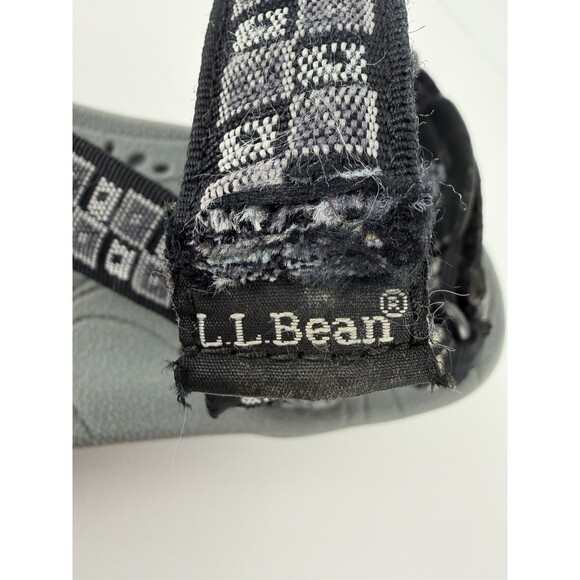 LL Bean Men's 4-point Sports Sandal, Black & Grey Geometric, 11 M - Picture 9 of 9